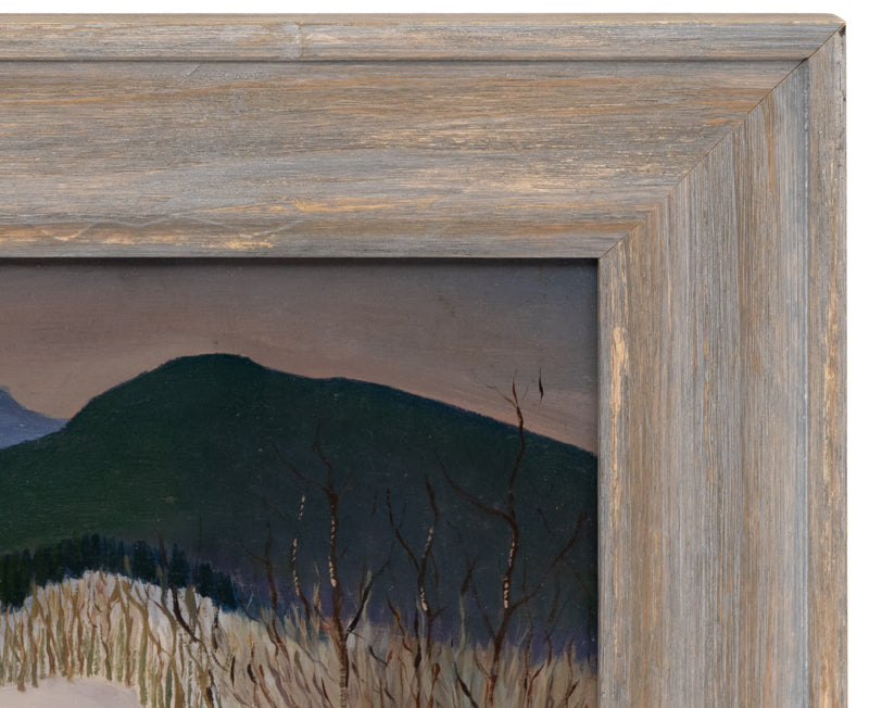 Untitled (Evening Deer Hunt, Winter Landscape), Painting