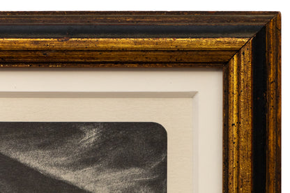 Small Ranch (Valley with River, House, and Sheep), Print