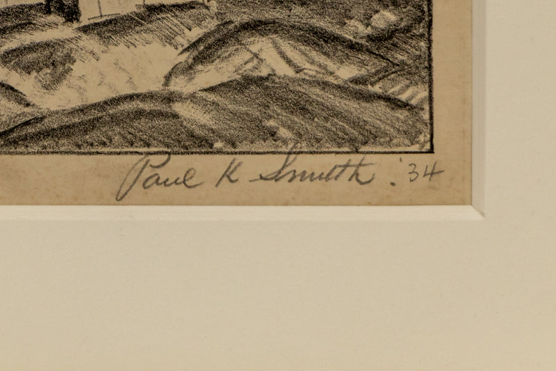 Three Gable House, NH, Print, 1934