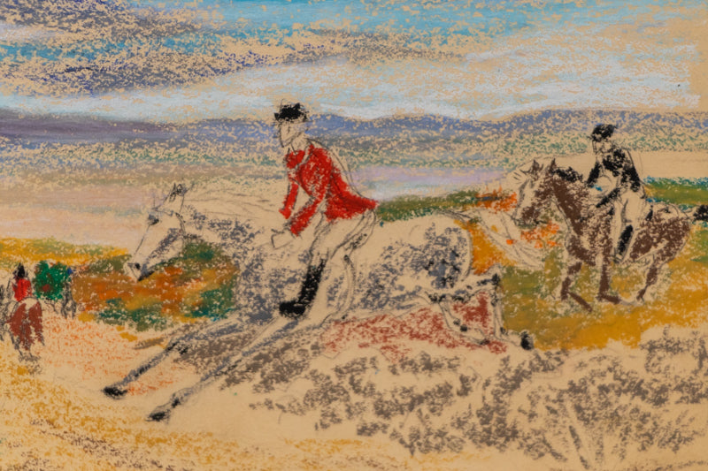 Untitled (Horse Riders), Drawing