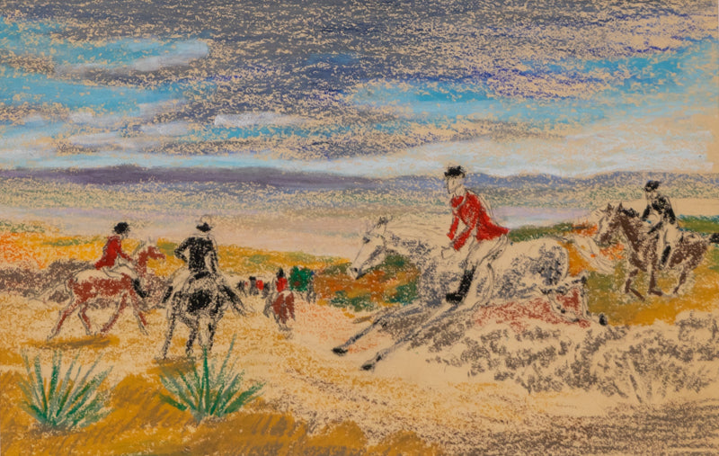 Untitled (Horse Riders), Drawing