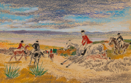 Untitled (Horse Riders), Drawing