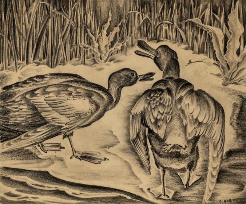 Conversation Piece, Drawing