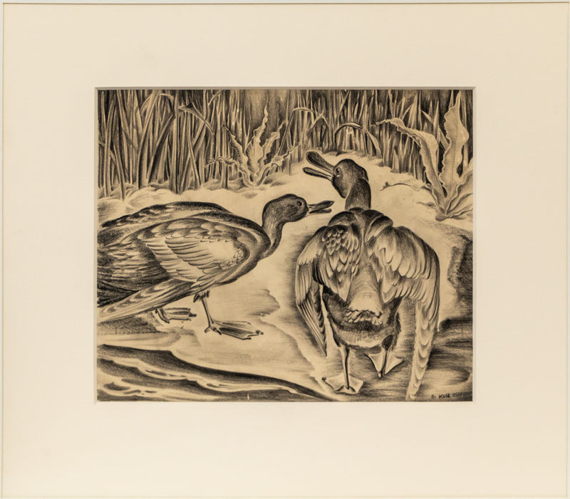 Conversation Piece, Drawing