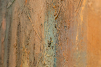 Collina-Città (Abstract of a Hill Town, Italy), Painting, 1958