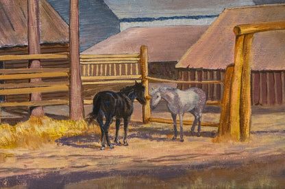 Logan Ranch (Larimer County, Colorado), Painting, circa 1970