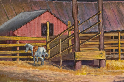Logan Ranch (Larimer County, Colorado), Painting, circa 1970