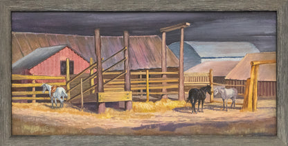 Logan Ranch (Larimer County, Colorado), Painting, circa 1970