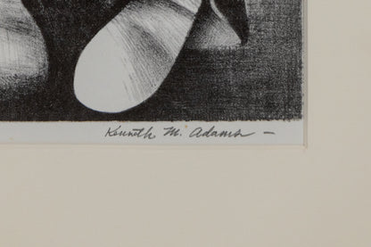 The Miner (Miner Tunneling with Pick Axe), Print, 1950