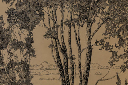 Trees, Painting, circa 1931