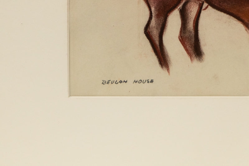 Facsimile Painting, Bison - Altamira, Painting, 1931
