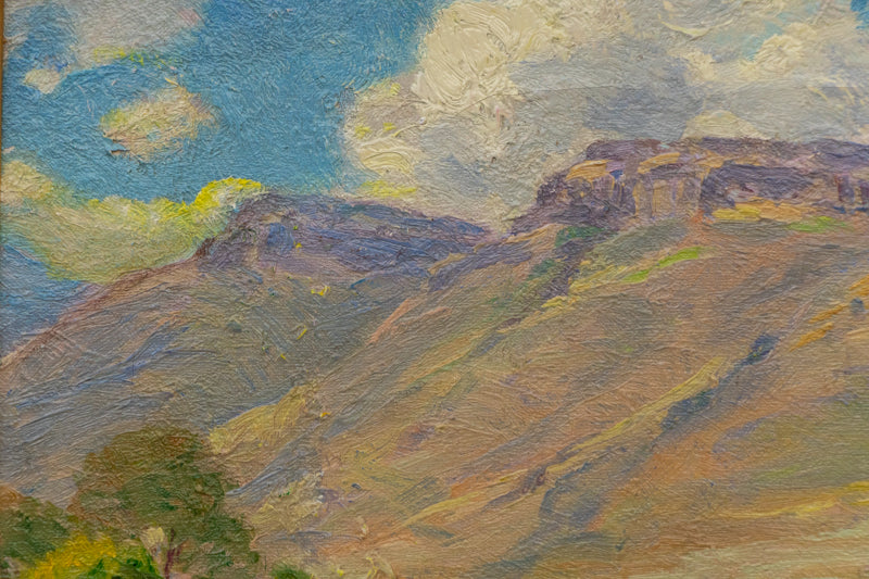 North Table Mountain (Landscape near Golden, Colorado), Painting, circa 1920-1930