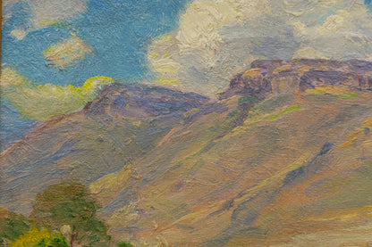 North Table Mountain (Landscape near Golden, Colorado), Painting, circa 1920-1930