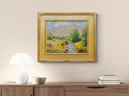 North Table Mountain (Landscape near Golden, Colorado), Painting, circa 1920-1930