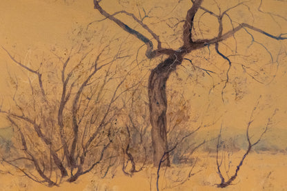 Untitled (Winter Trees), Painting