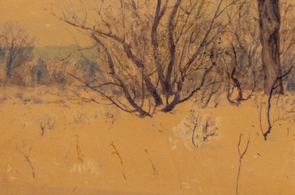 Untitled (Winter Trees), Painting