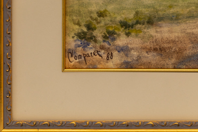 Untitled (Spring Trees, Near Denver, Colorado), Painting, 1888