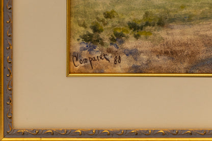 Untitled (Spring Trees, Near Denver, Colorado), Painting, 1888