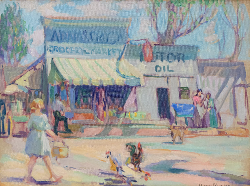Adams Crossing (Colorado Springs, Colorado), Painting, circa 1930-1940