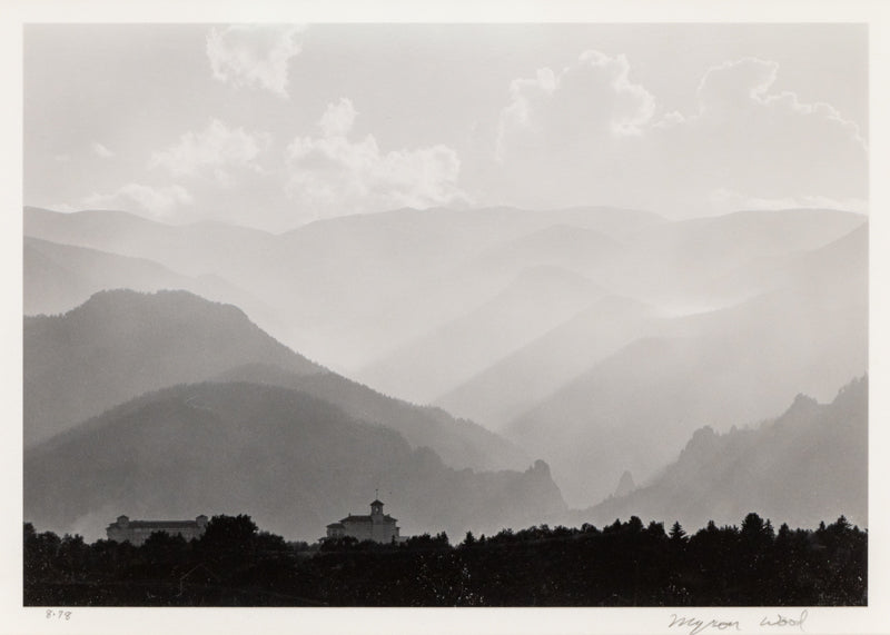 Broadmoor and Front Range (Colorado), Photograph, dated 1978
