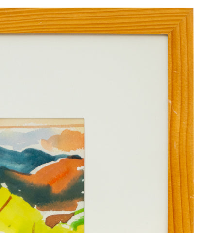 Santa Fe (New Mexico), Painting, dated 2005