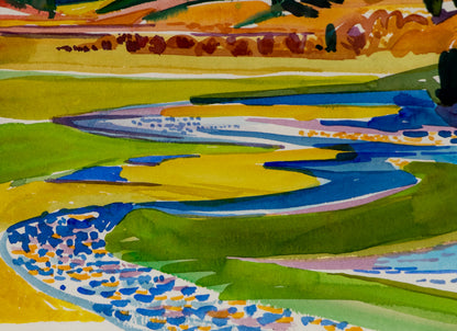 Deer Creek (Colorado), Painting, 1995