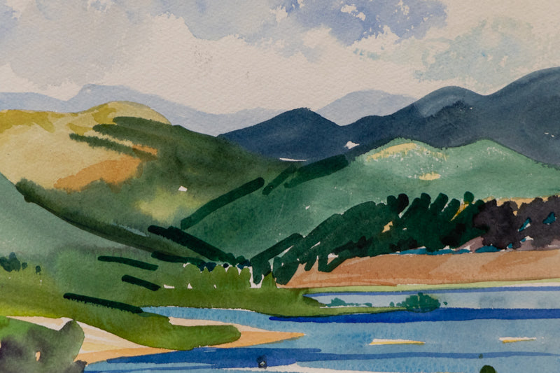 Evergreen Lake (Colorado), Painting