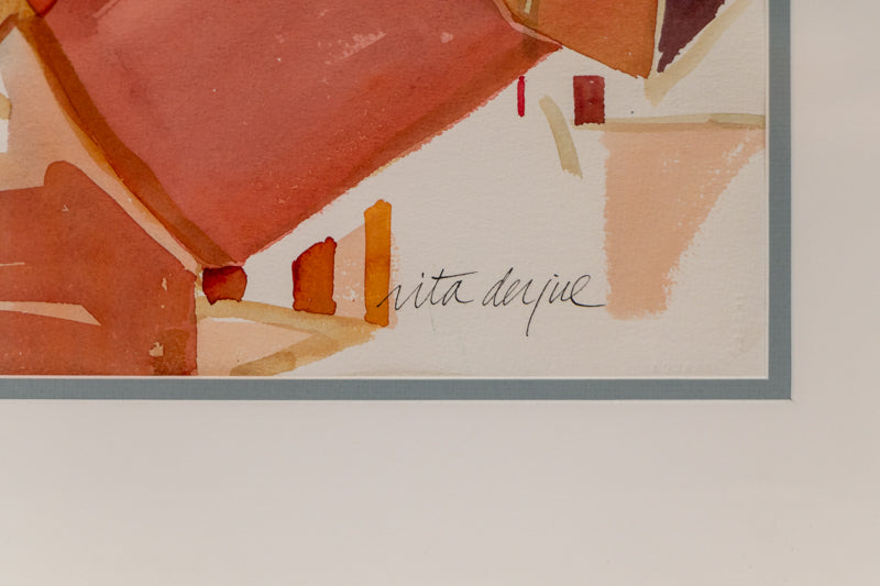 Dordogne River (France), Painting, 1995