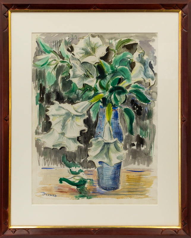 Datura Stramonium (Still Life with Datura Flowers), Painting