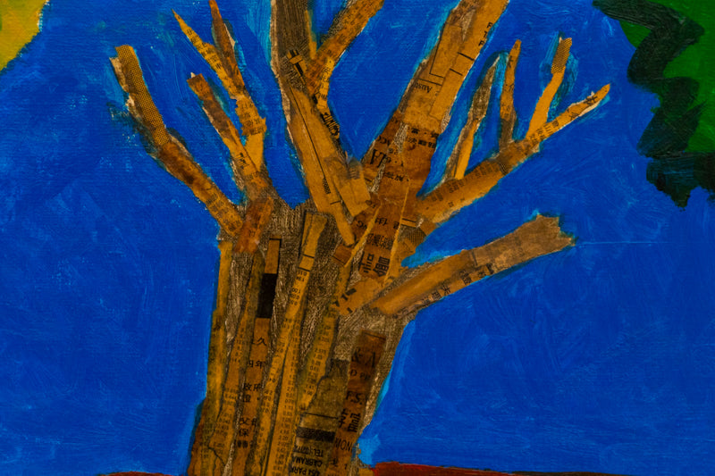 Untitled (Trees), Collage, 1980