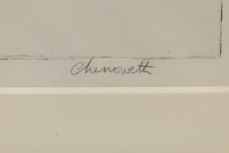 Flight (Geometric Abstraction in Black and White), Print, circa 1950