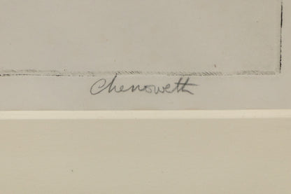 Flight (Geometric Abstraction in Black and White), Print, circa 1950