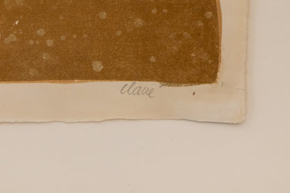 Roi Bleu Et Noir (Blue and Black King), Print, 1957