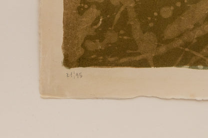 Roi Bleu Et Noir (Blue and Black King), Print, 1957