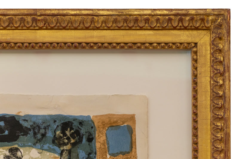 Roi Bleu Et Noir (Blue and Black King), Print, 1957