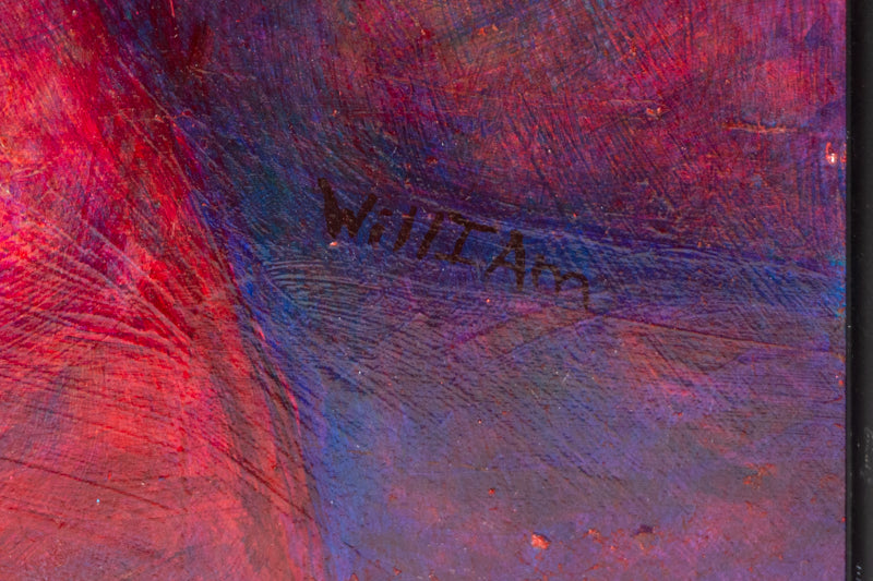 Untitled (Red Shapes), Painting