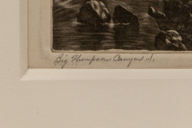 Big Thompson Canyon 1/1, Print