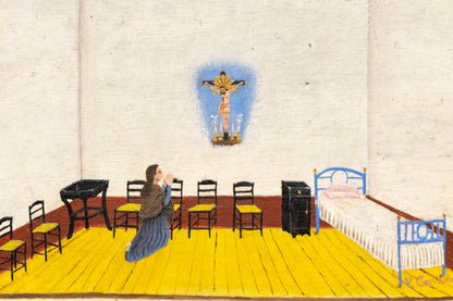 Ex Voto; Holy Tribute for the Return to Good Health, Retablo, 1922