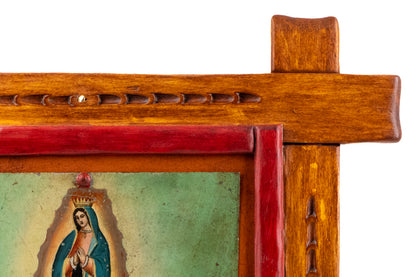 Ex Voto; Holy Tribute for the Healing of a Son, Retablo, circa 1940