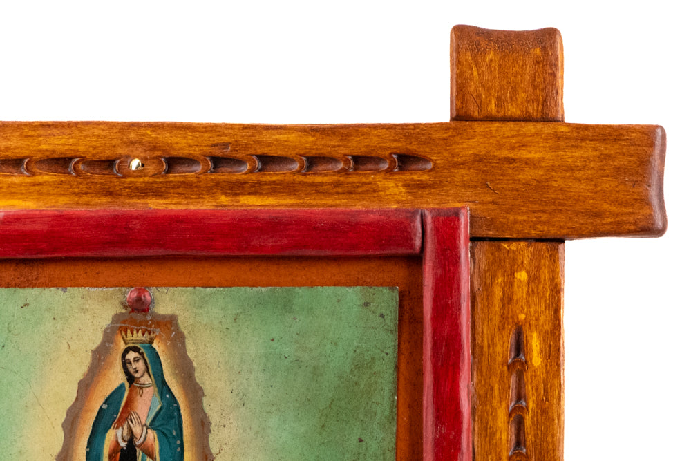 Ex Voto; Holy Tribute for the Healing of a Son, Retablo, circa 1940