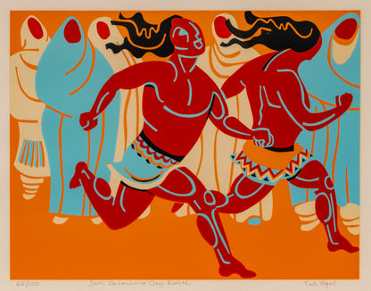 Ted Egri (1913-2010) artwork for sale. San Geronimo Day Races 62/100, Print