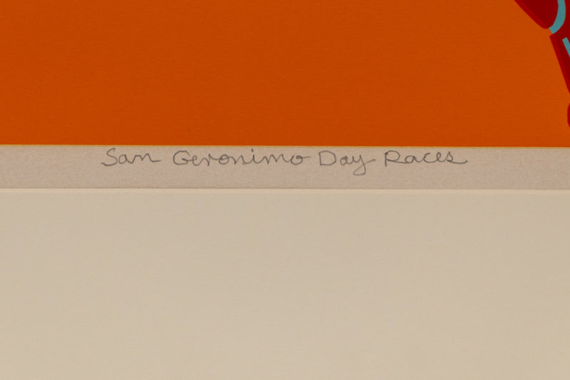 San Geronimo Day Races 62/100, Print