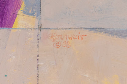 Colorado Wind (Abstract), Painting, dated 1988