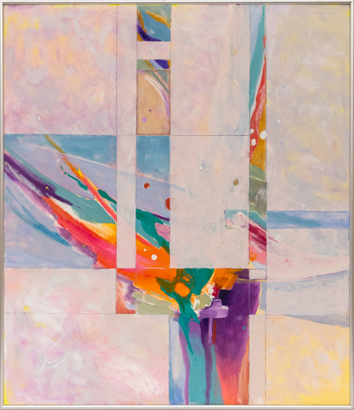 Colorado Wind (Abstract), Painting, dated 1988