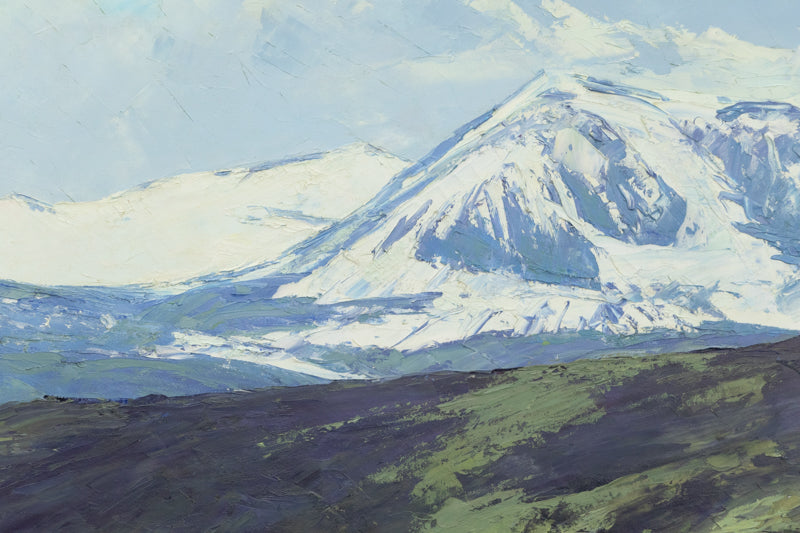 Lush Grazing, North Park, Painting, circa 1980