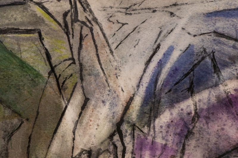 Canyon Morning (Colorado), Painting, dated 1982