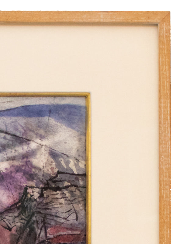 Canyon Morning (Colorado), Painting, dated 1982