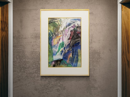 Canyon Morning (Colorado), Painting, dated 1982