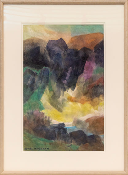 Remembered Valley (Colorado), Painting
