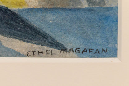Evening Mountain (Colorado), Painting, circa 1970